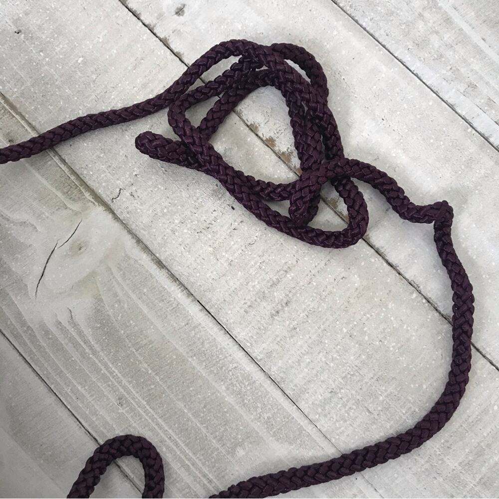 Structured Maroon Purple Shimmer Thread Structure… - image 8